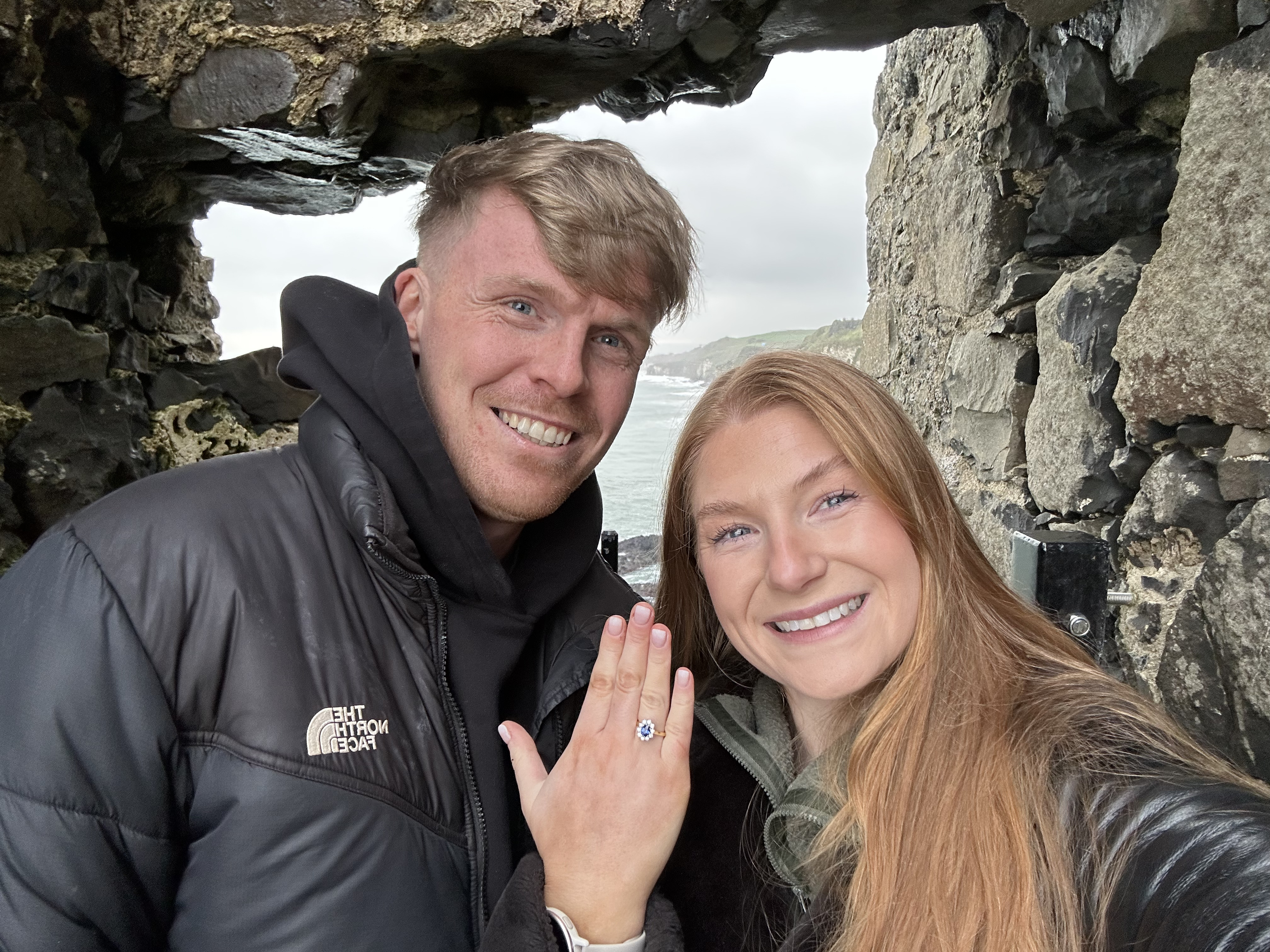 Aaron and Claire engaged